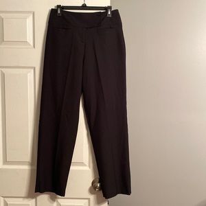 Leslie Fay Women’s Black Wide Leg Trousers Size 10